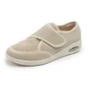 new design hook and loop and  more wide  very soft comfortable health shoes for walking and diabetics for  lady 1