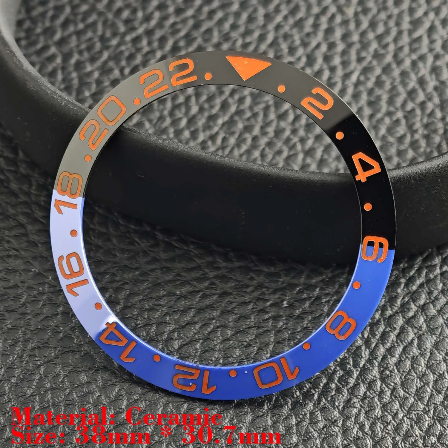 Ceramic Luminous Bezel Insert for Men's Watch - Premium Replacement Accessory