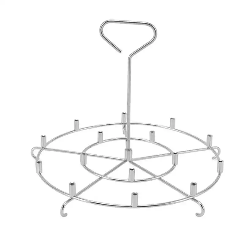 Fryer Skewer Stand for Foodi 6Qt 8Qt Vertical Skewers Holder with Stand Stainless Steel Fryer Accessories