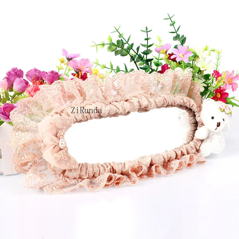 [Rearview mirror cover] Cute car interior products, rearview mirror cover, rearview mirror, car protective cover