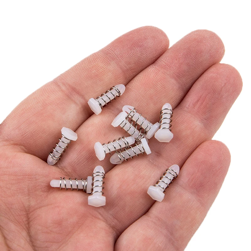 17.6mm Plastic Nail Southbridge Northbridge Cooling Fan Plastic Spring Clips Secure The Heat Sink 10pcs CPU Cooler Mounting Clip