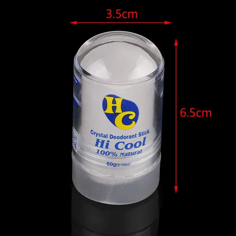 Deodorant Stick Deodorizing Stick 60g Alum Stick Deodorant Stick Antiperspirant Alum Crystal Deodorant Underarm Removal for Women Man 3Q131C