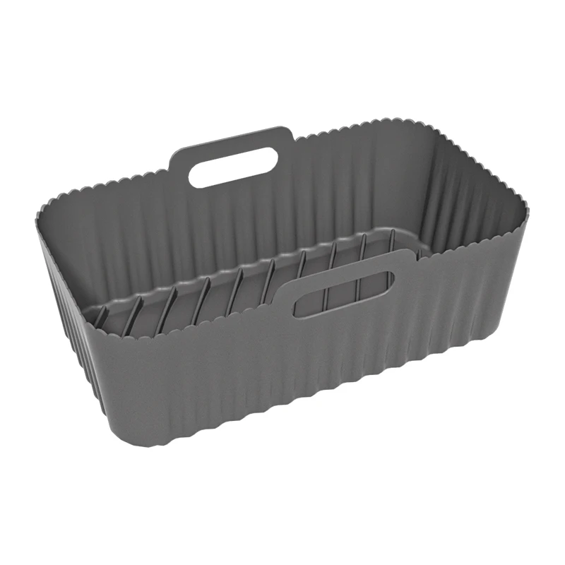 Air fryer silicone air fryer oven baking silicone tray reusable air fryer pot bottom mold pizza fried chicken tool