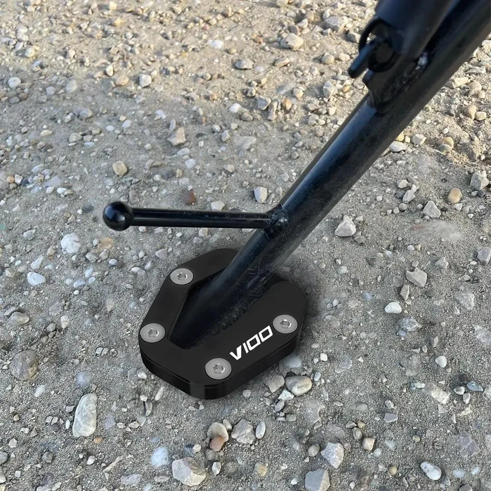 Side Stand Enlarger Kickstand Extension Plate Pad for Motorcycle Accessories