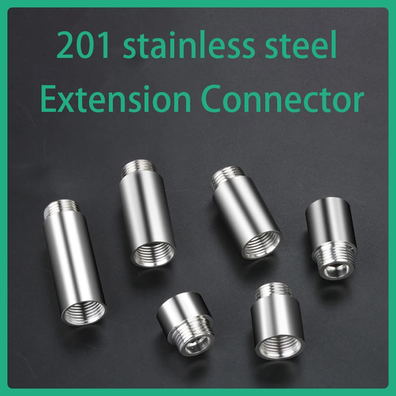 Raccord De Tube D'extension En Acier Inoxydable 304, Filetage