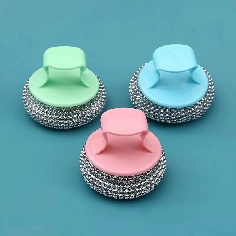 Kitchen Cleaning Brush Cleaning Ball Brush Removable Cleaning Brush Pots and Pans Kitchen Tools Household