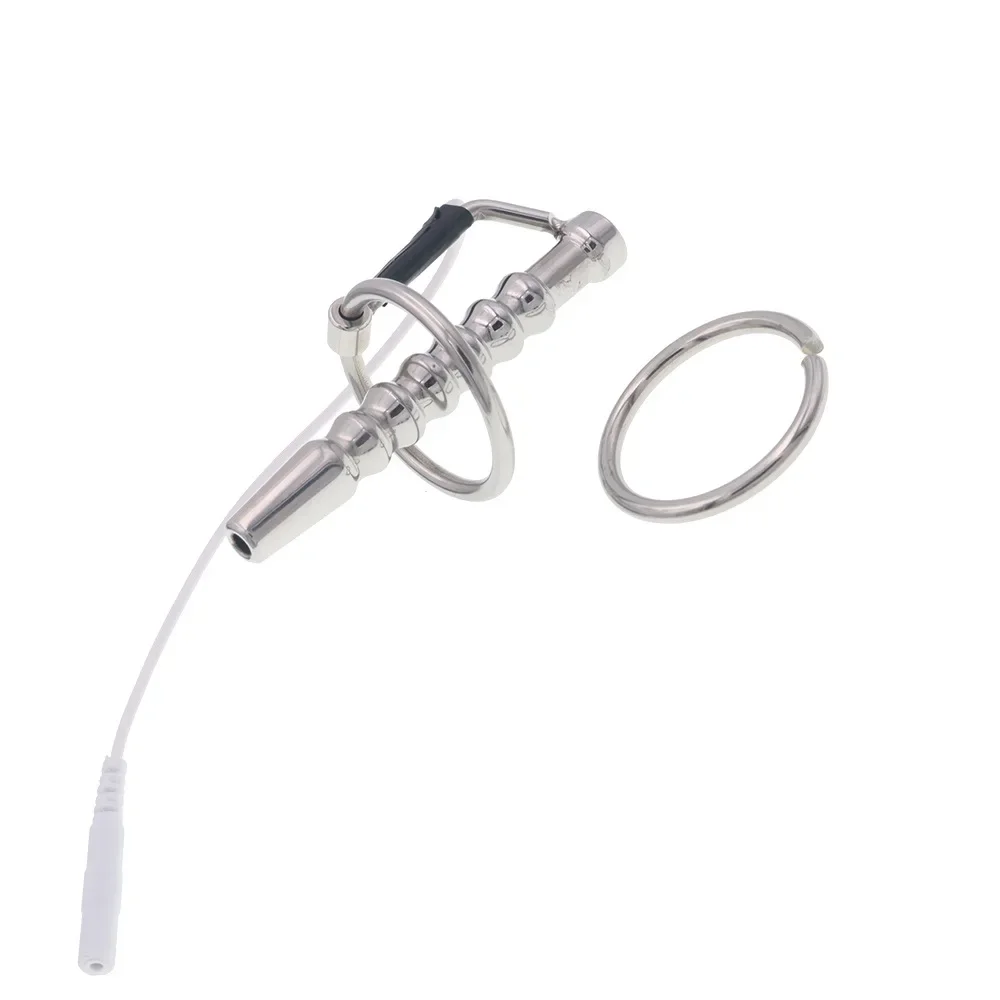 Electric Shock Urethral Dilators Erotic Accessories Pulse Massage Penis Urethral Plug Sexual Toys BDSM Sex Toys For Men