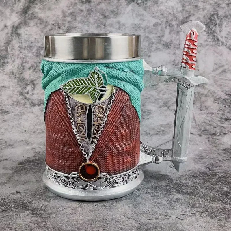 Medieval Genesis Lord of the Rings Beer Glass Large Capacity