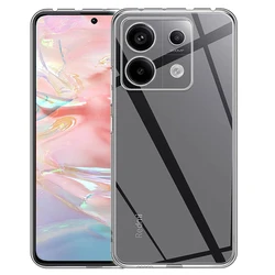 Ultra - Thin Clear Shockproof Silicone Phone Case - Transparent (For Note 10T)