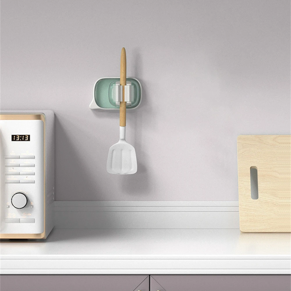 1/3/5PCS Not Afraid Of Humid Environment No Punching Cat Words Wall Mop Rack Strong Load-bearing Capacity Strong Load-bearing