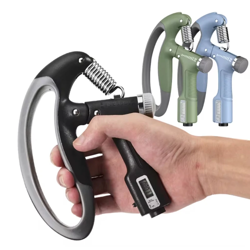 Adjustable Heavy Gripper for Fitness,Hand Exerciser,Grip Wrist Training,Increase Strength,Spring Finger Pinch Expander, 10-100kg