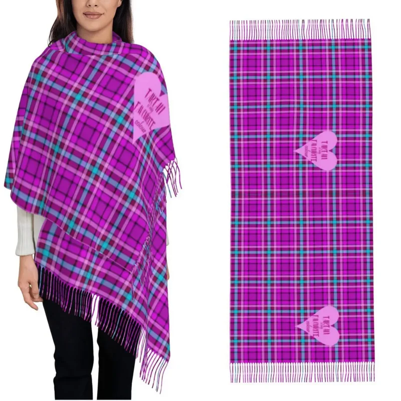 

Sassenach Pattern Wrap Womens Winter Warm Long Soft Scarf Tartan Pashminas Shawl Scarves