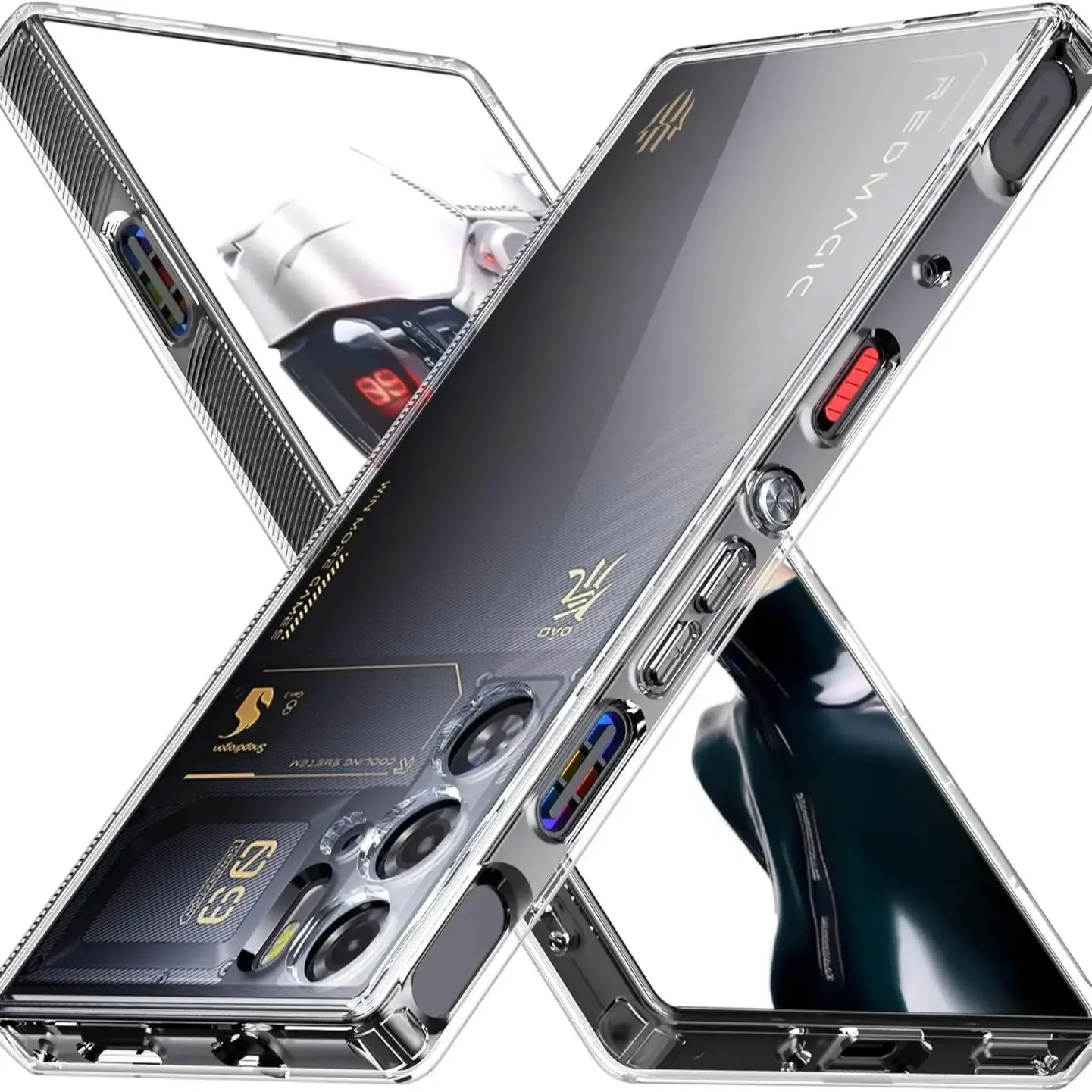 Transparent Shockproof TPU Phone Case with Airbag Technology