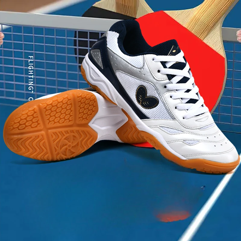 Professional Men's and Women's Lace-up Breathable Volleyball Shoes Table Tennis Shoes New Lightweight Outdoor Tennis Coach