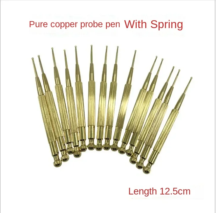 Description Picture 4 of itemPen Double Headed Spring Ear Care Tool Point Probe Facial Reflexology Massage Tool Retractable Acupuncture Pen Massager for Face