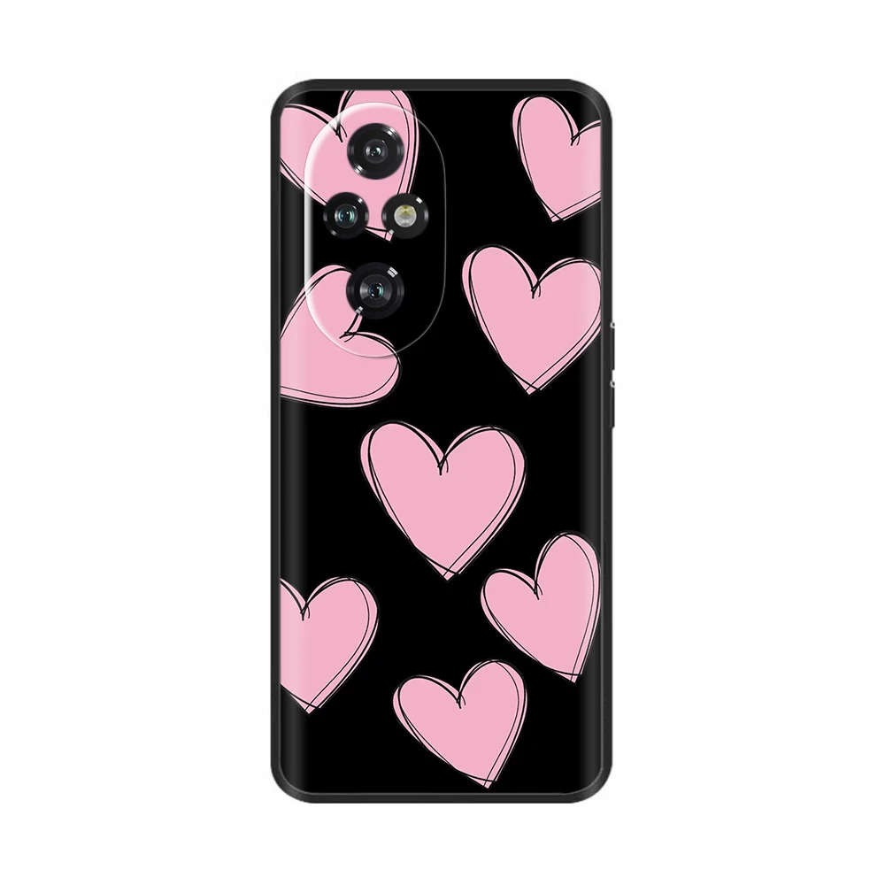 Luxurious Soft Silicone Shockproof Bumper Case with Artistic Design