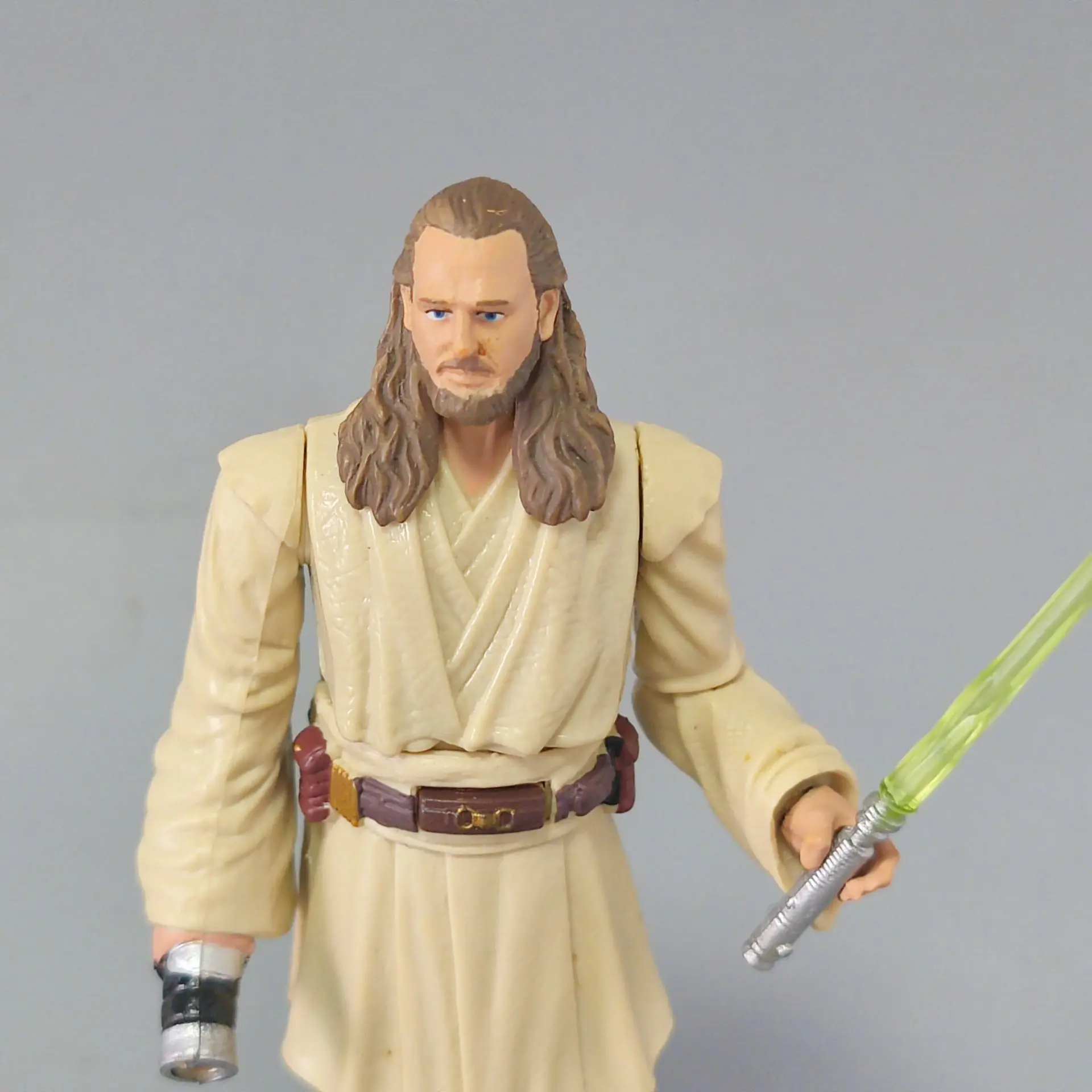 スターウォーズのアクションフィギュア,jediマスター,qui-gon