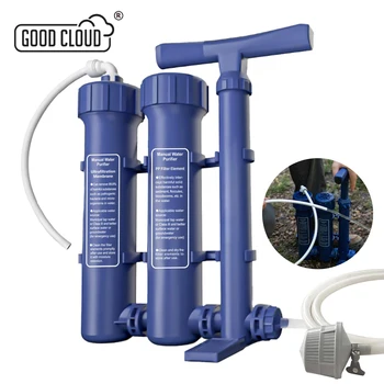 เครื่องกรองน้ำพกพาสำหรับตั้งแคมป์ เครื่องกรองน้ำดื่ม เครื่องกรองน้ำกลางแจ้ง เครื่องกรองน้ำแบบมือถือ 1
