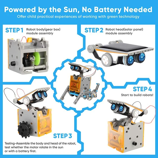 Solar Robot Kit Toy 6
