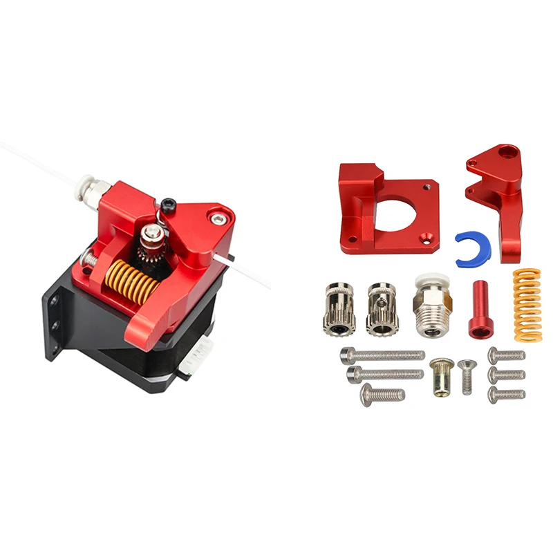 

Комплект для экструдера CR10 Dual Gear Mk8, детали для 3D-принтера CR10S PRO Prusa I3 1,75 мм
