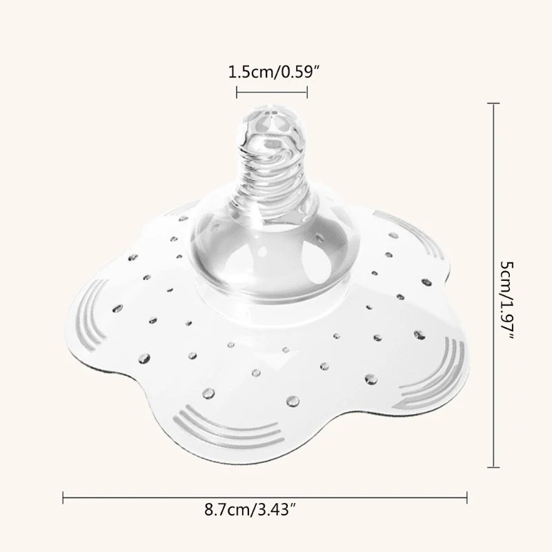 Silicone Nipple Protectors Feeding Mothers Nipple Cover Nipple Mother Cover images - 6