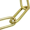 Classic Show Quality Strong Solid Copper Dog Chain Leash Dog Collar Brass P Chain Special For Middle Giant Dogs 6