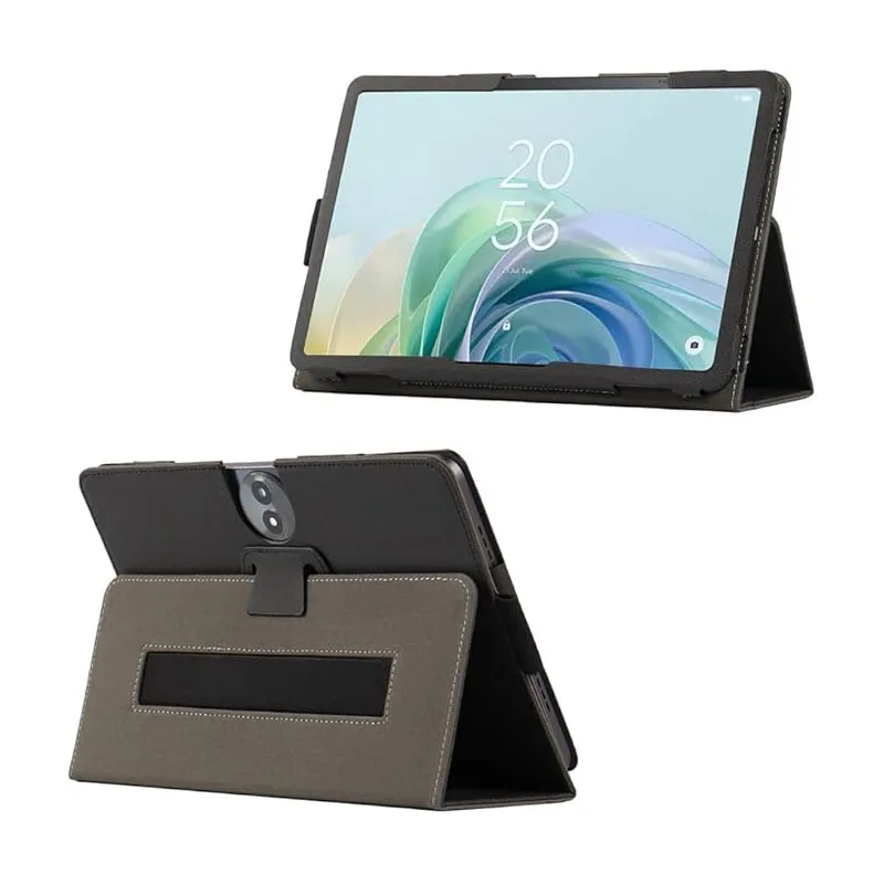 Premium Shockproof 11-Inch Tablet Protective Case with Kickstand Function, PU Leather