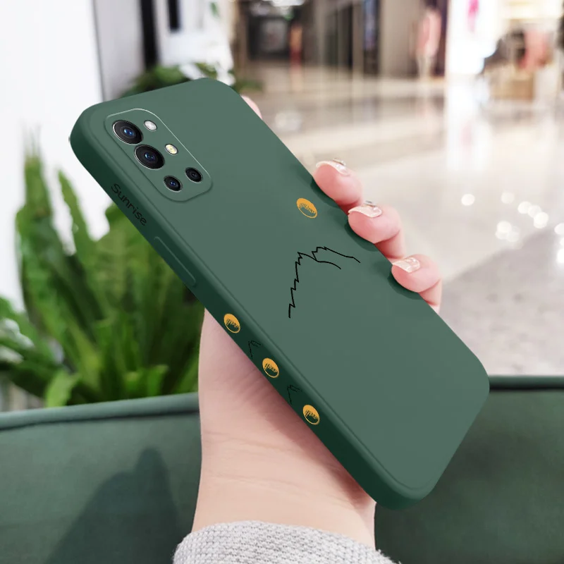 Line Mountain Liquid Silicone Phone Case - Premium Protective Cover