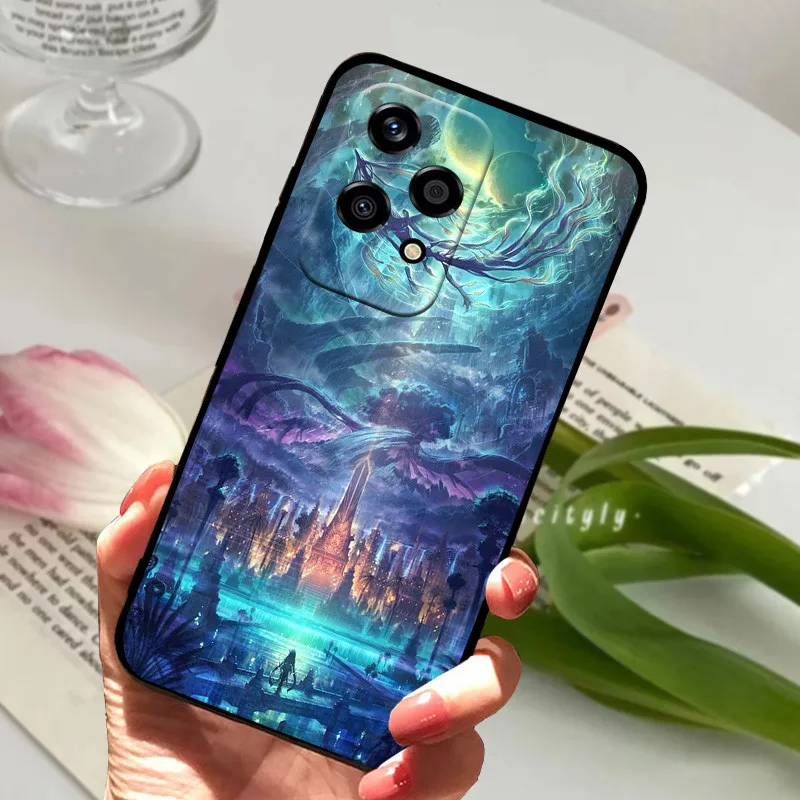 Shockproof Soft TPU Silicone Phone Case - Cartoon Matte Bumper Cover