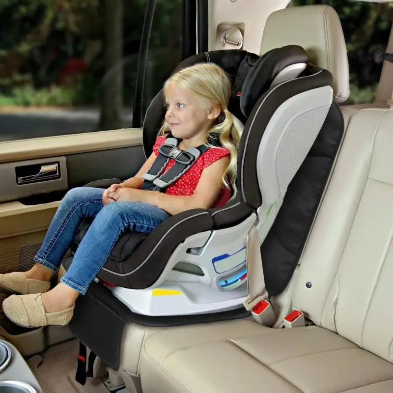 Universal Car Protective Cover with Storage Bag Children Safety Anti-Scratch Mat Pads for-Baby Kids L4MF