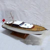 RC Boat Yacht Bibo Knight Model High-simulation Power Yacht Wooden Assembly Kit Can Be Launched Into The Water 5
