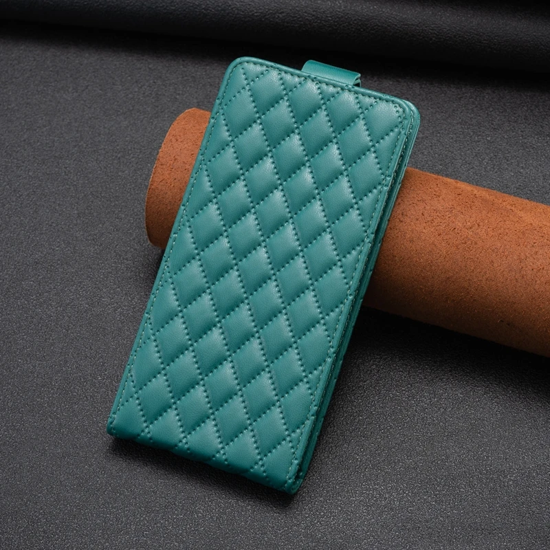 Compact Fragrance Flip Leather Wallet Case