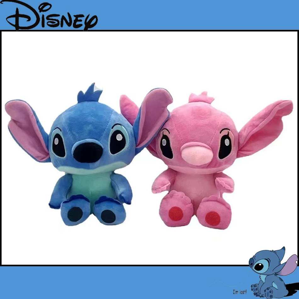 

Плюшевые Милые аниме игрушки Стич ангел, 25 см, 22 см, 12,5 см, Мультяшные куклы, плюшевый автомобиль, украшение для стола, подарок на день рождения для детей, Детский веер