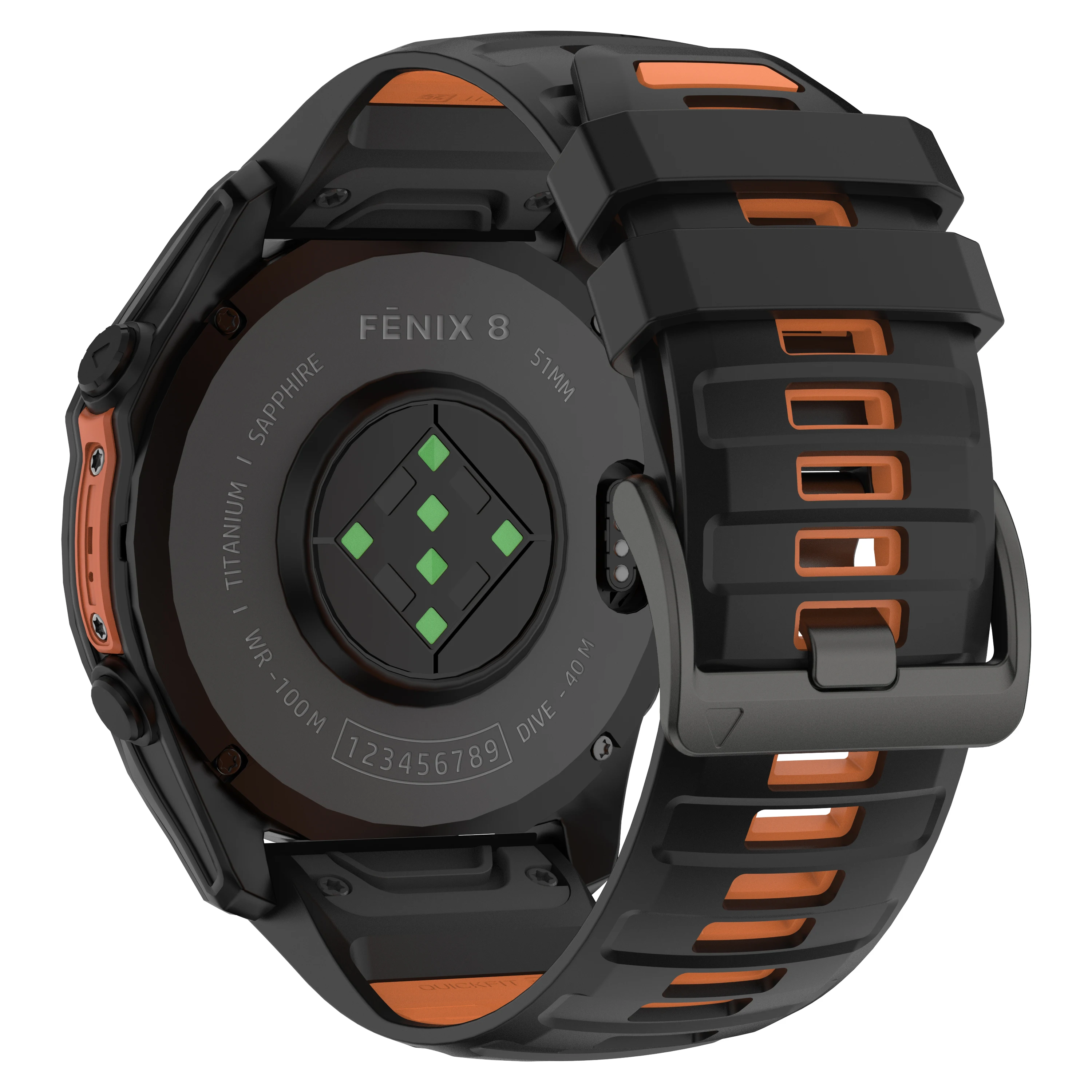 Premium QuickFit Silicone Watchband - 26mm & 22mm Adjustable Strap