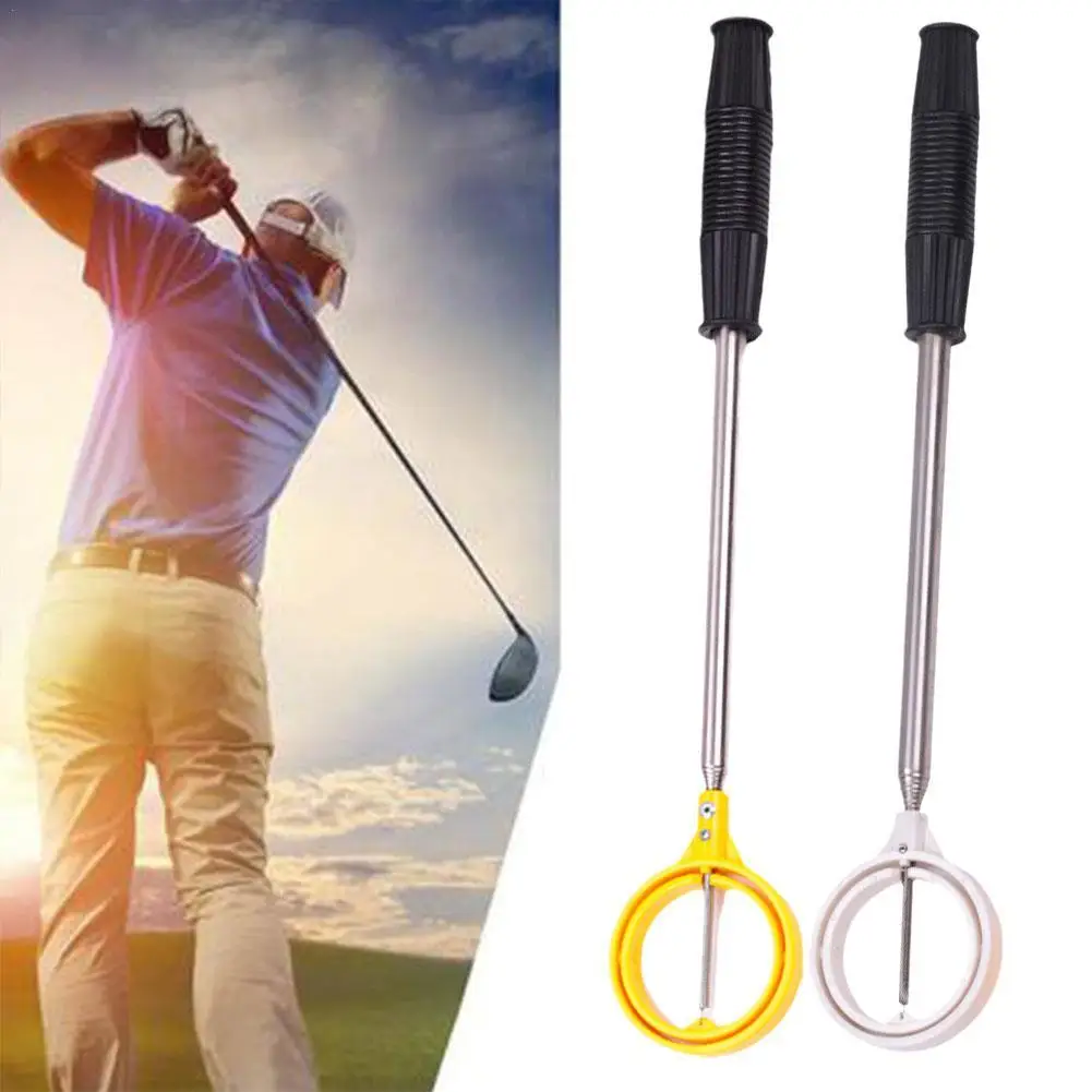 

Golf Ball Pick Up Tools Telescopic Golf Ball Retriever Catcher Golf Training Aids Automatic Locking Scoop Picker Golf Ball