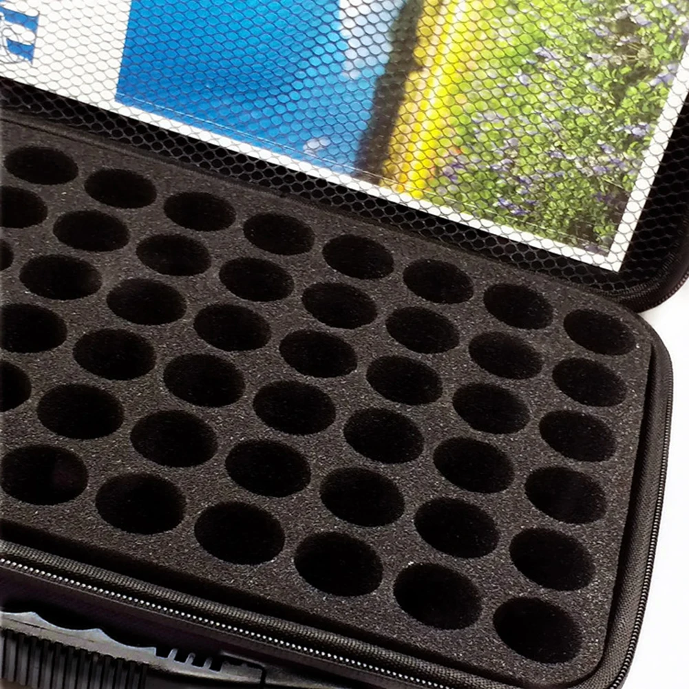 60/30 Bottles Essential Oil Case 15/10ml Essential Oil Collecting Bags Portable Storage Bag Perfume Bottle Travel Carrying Case