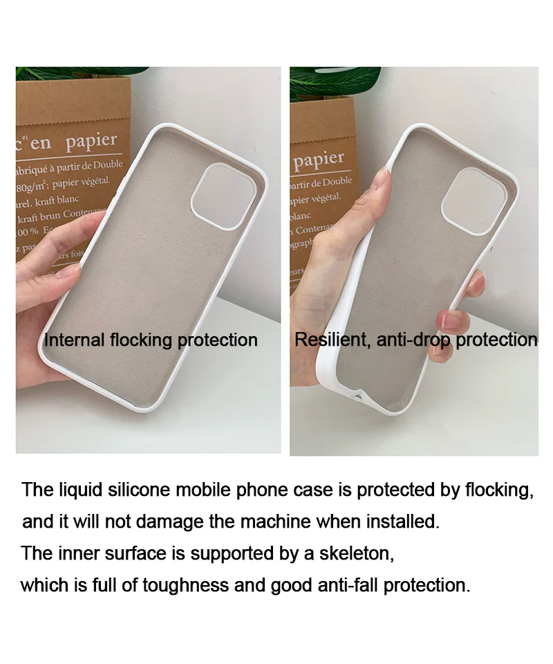 phone case for iphone 13 12 pro max Liquid Silicone soft Protective soft full cover on for iphone 13 12 mini back case bumper phone cases for iphone 11 Pro Max 