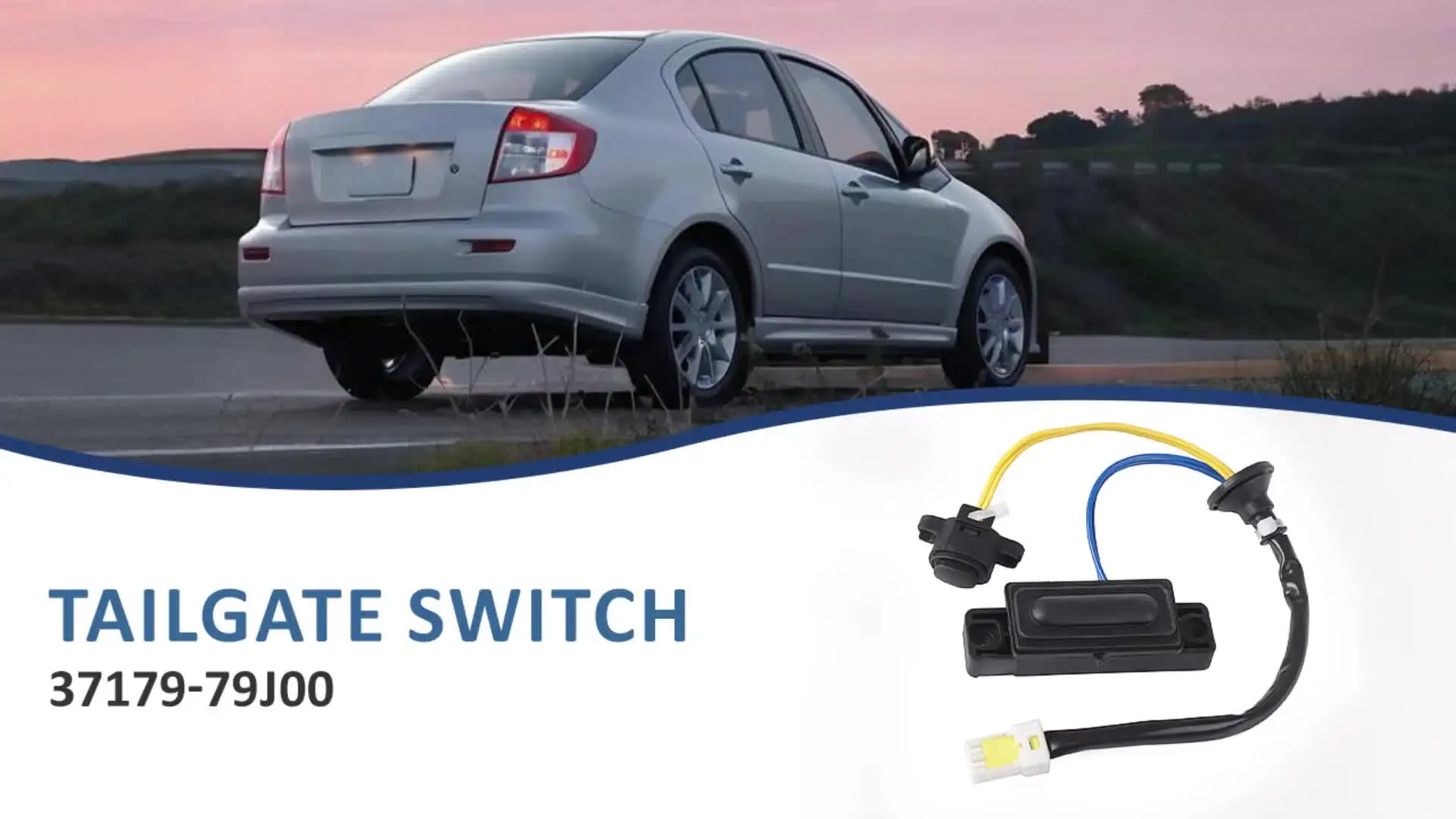 Tailgate Trunk Open Release Switch Replacement 37179-79J00