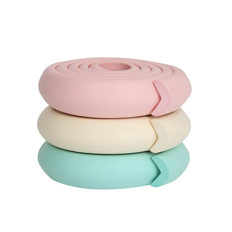 2M U Shape Extra Thick Baby Safety Furniture Table Protector Edge Corner Desk Cover Protective Tape Foam Corners Bumper Guard silicone table corner protector table corner protector table edge protector furniture anti collision strip door anti collision protector