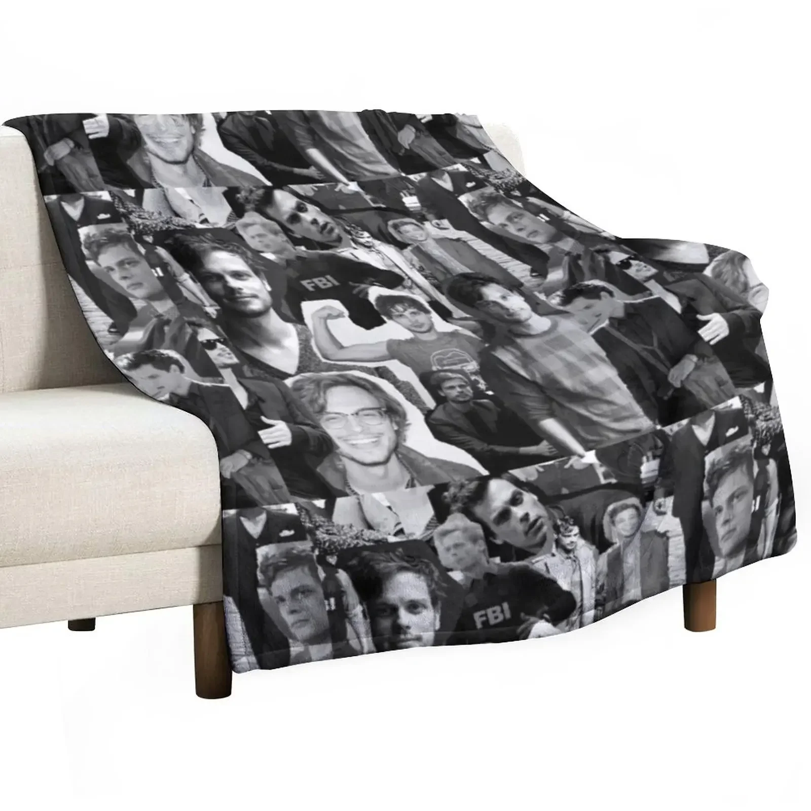 

Matthew Gray Gubler Collage Throw Blanket Bed covers Decorative Beds for winter Soft Blankets