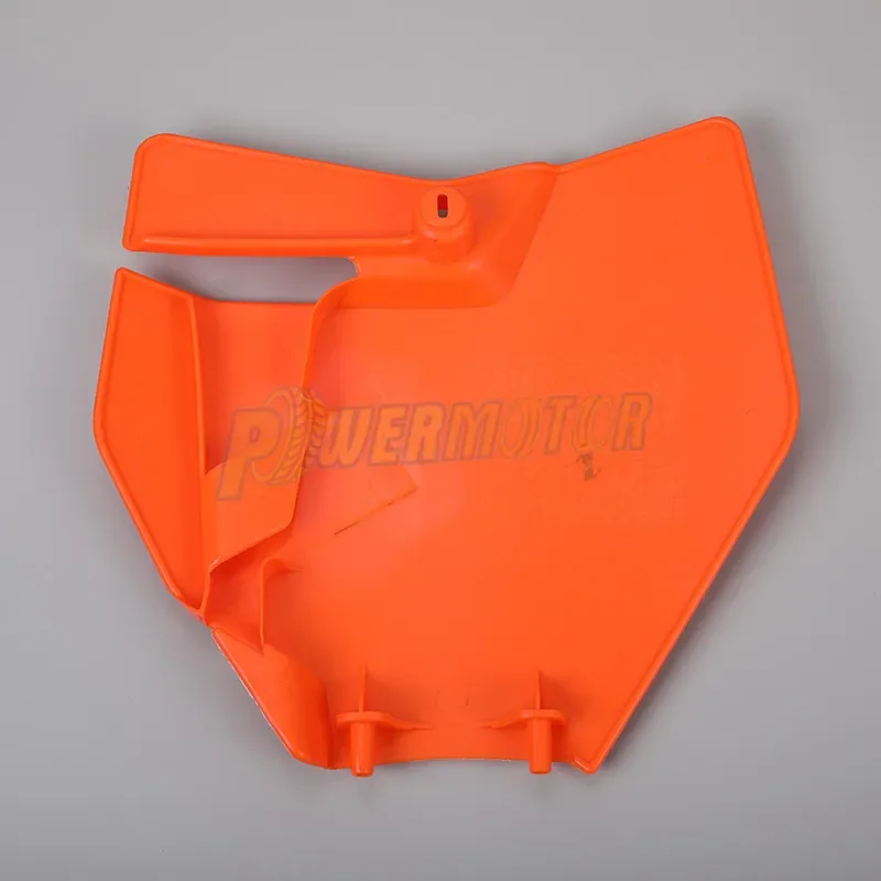 오토바이 전면 번호판 이름 플레이트 플라스틱 커버 KTM 125 150 250 350 450 SX XC-F SX-F 2016-2017 Motocross Enduro Dirt