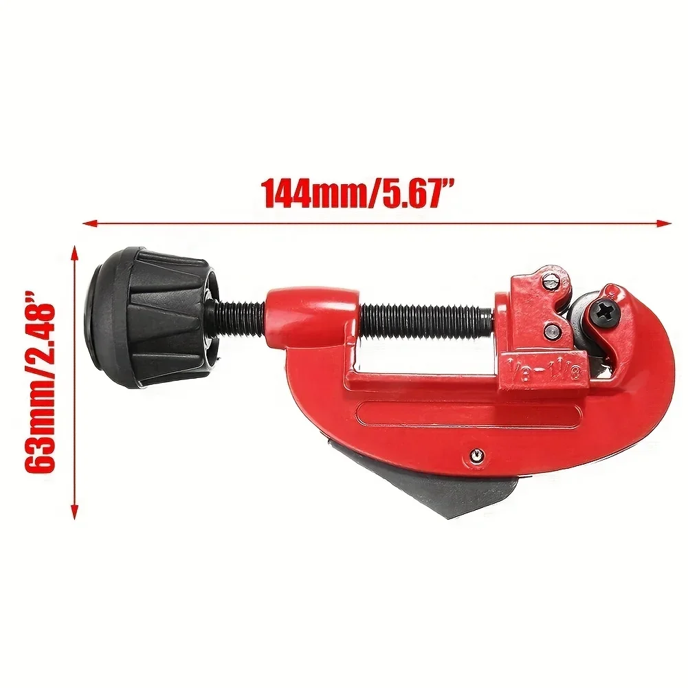 Pipe Cutter 1PC 1/8" To 1-1/8" Inch Tubing Cutter for Cutting Copper Aluminum Stainless Steel