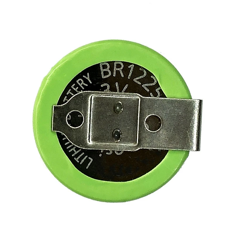 

1PCS/LOT BR1225A/HBN BR1225A 1225A with pins High temperature button battery