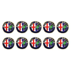 Premium Car Remote Key Stickers - Auto Emblem Decoration Decals, Set of 5/10 (10Pcs)