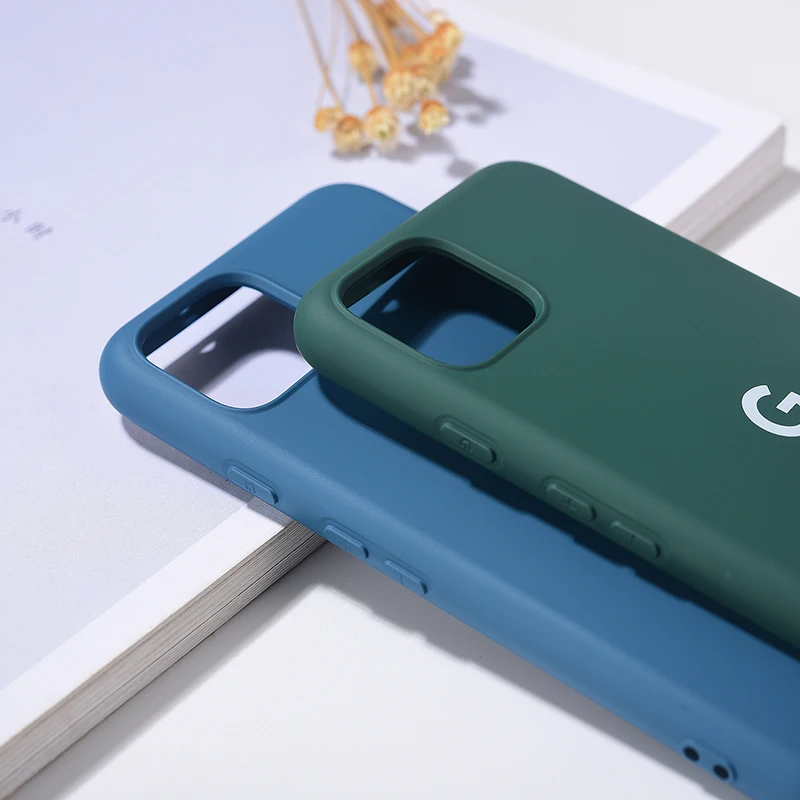 Luxury Liquid Silicone Shockproof Phone Case - Premium Full Protection TPU Back Cover