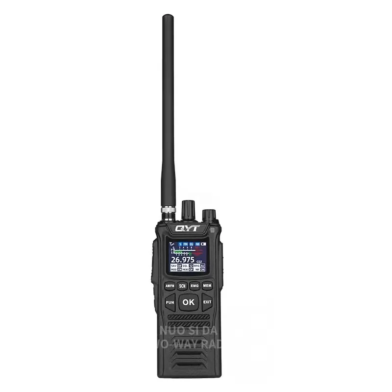 

2024 New QYT CB-58 27MHz Radio 26.965-27.405MHz FM AM Mode 4W Citizen Band Radio Handheld Walkie Talkie 4100mAh