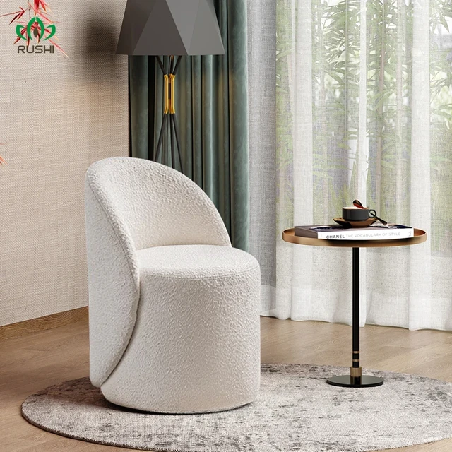 Buy Vanity Stool Chair, Dressing Table Stool Velvet Bedroom Dressing Table  Chair Small Guest Bedroom High Elastic Sponge Chair, for Guest Room Hall  L45*W38.5*H62cm Grey Online at desertcartINDIA