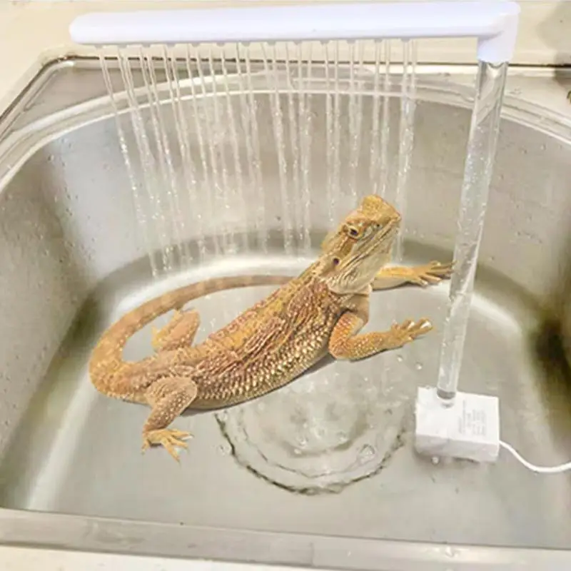 Bearded Dragon Bath Bath Supplies Shower Head Bearded Dragon Accessories Pet Supplies Electric 360 Rotation Showerhead For Small