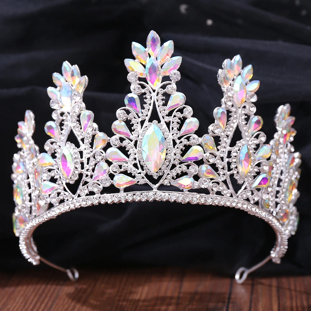 Mondstuk Net zo Onaangeroerd Bruid Kronen Haarbanden Prinses Diadeem Bruiloft Haar Accessoires Zilveren  Kleur Kristal Vrouwelijke Kronen Mode Bruids Haar Sieraden| | - AliExpress