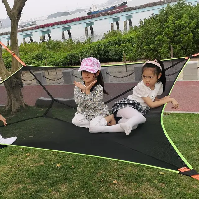 ハンモック ポータブル |AYAMAYA キャンピングハンモック 2イン1 蚊帳&サンシェードクロス&ツリーストラップ付き 2人/2人用 ポータブル ハンモック ポータブル |AYAMAYA キャンピングハンモック 2イン1 蚊帳